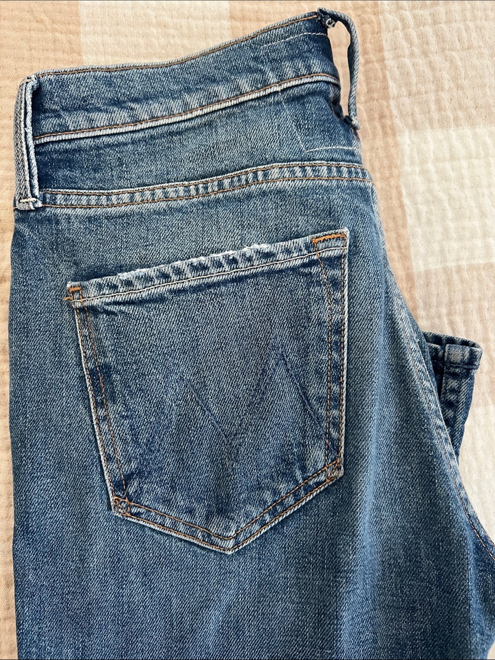MOTHER Dark Indigo Tripper Ankle Jeans - Picture 3 of 10